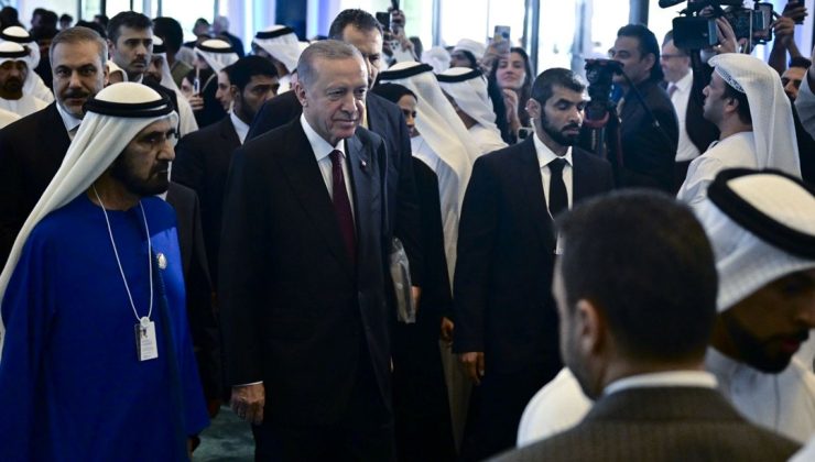 Cumhurbaşkanı Erdoğan’dan BAE’de diplomasi trafiği